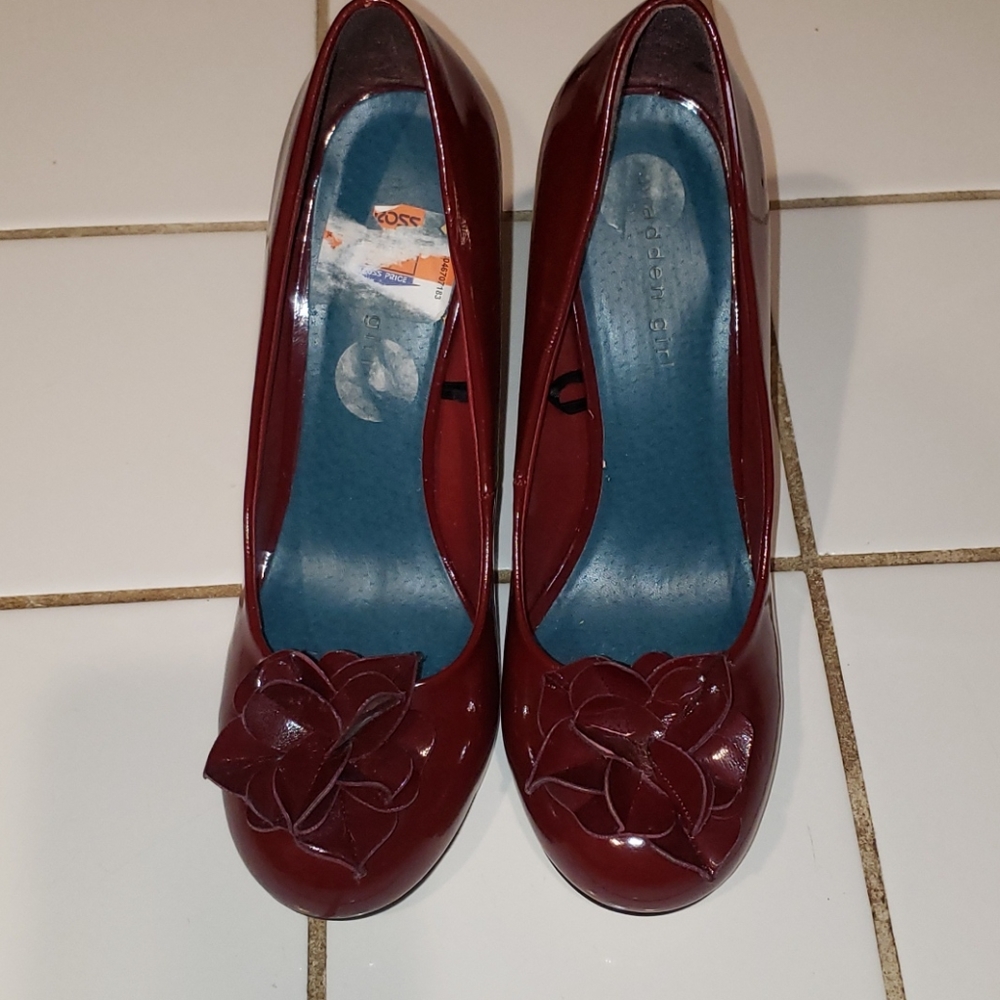 Cranberry heels